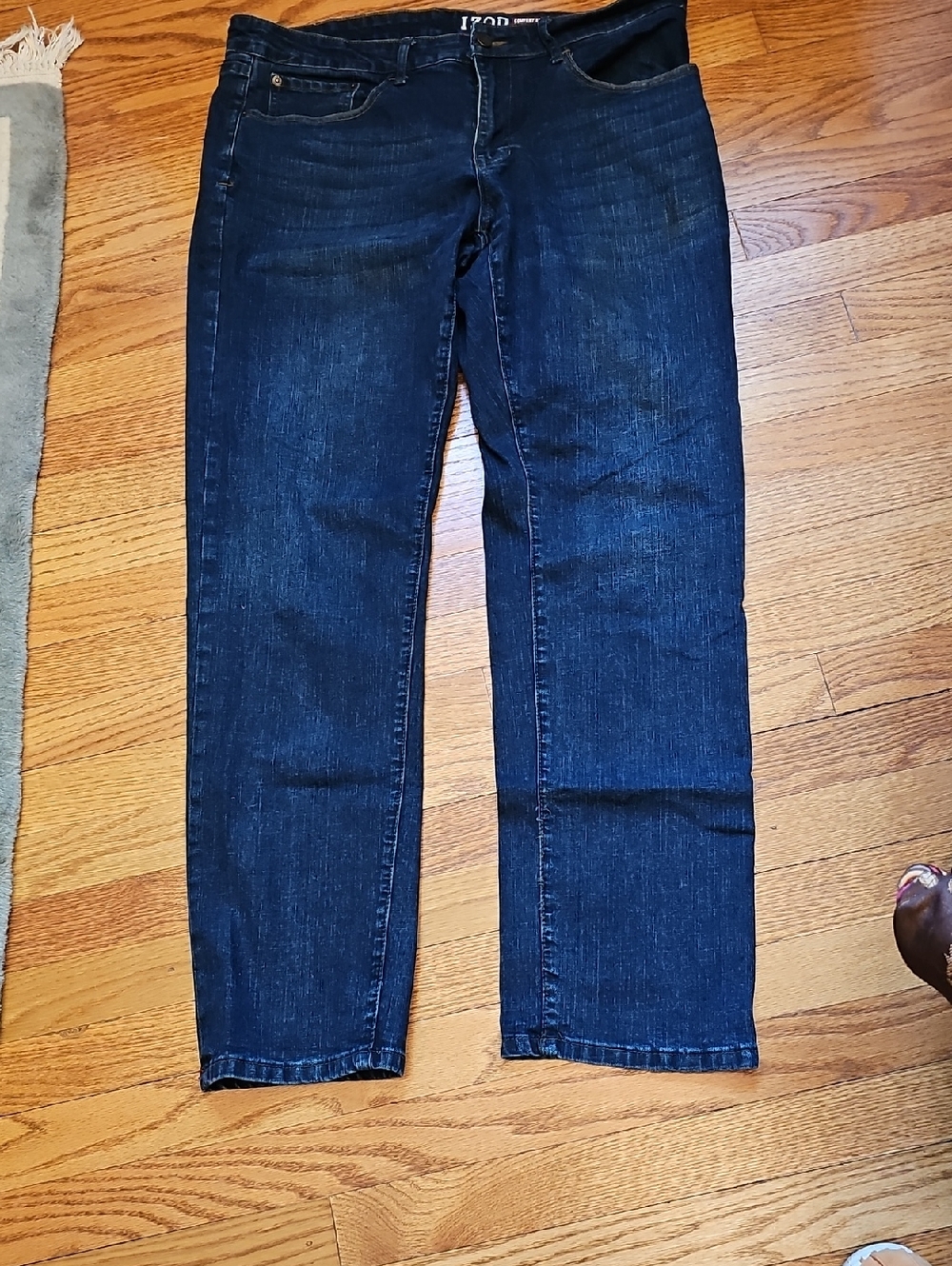 Men's Dark Blue Jeans - Classic Straight Fit